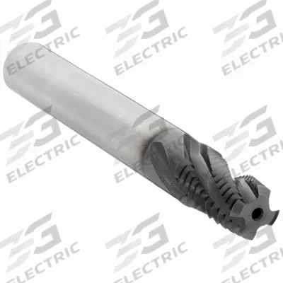 OSG Thread Mill: Helical Flute, 1/16"-27 NPT, 3 Flute - Helical-Flute Thread Mills for Stainless Steel & Super Alloys
