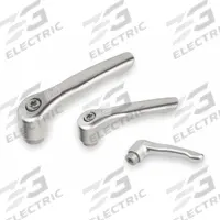 KIPP Adjustable Handle: SS, M12 Thread, 17 mm Thread Lg, 95 mm Lg (MPN K0124.412). Key specifications — Brand: KIPP.