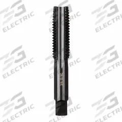 MILWAUKEE Straight Flute Tap: 3/4"-10 UNC, 2B, 4 Flute, Plug Chamfer, Black Oxide Carbon Steel (MPN 49-57-5176)