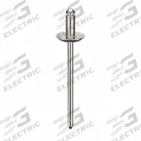 Blind Rivet,1 36/61" L,1/8" dia,PK500: Inch, 1 19/32 in Overall Lg, 9/32 in Body Lg, Flanged, 500 PK (MPN U34122.012.0042). Key specifications — Brand: APPROVED VENDOR.