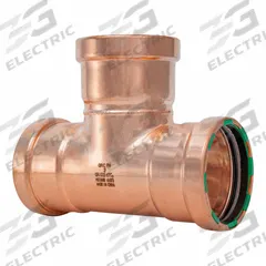 QUICKFITTING SUREPRESS Crimp Tee: Tee, 3 in CTS x 3 in CTS x 3 in CTS size, Copper, EPDM O-Ring (MPN SPWT888R). Key specifications — Brand: QUICKFITTING SUREPRESS; Series: SurePress; Broad - Material for Bullet: Copper Or Bronze; Brand - Broad: QUICKFITTING SUREPRESS.