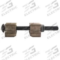 BAND-IT Bolt Band Retainer: Fits 1 1/4 in Strap Wd, Aluminum/Carbon Steel, 10 Qty, Flat, 10 PK (MPN GRD504). Key specifications — Material: Aluminum/Carbon Steel; Brand: BAND-IT; Surface Type: Flat.