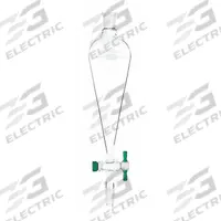 APPROVED VENDOR Separatory Funnel: Borosilicate Glass, 125 mL, 14 mm, 50 mm Stem Lg, Colorless (MPN CG-1743-09). Key specifications — Product Type: Separatory Funnel; Body Color: Colorless; Brand: APPROVED VENDOR.