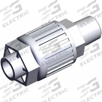 SMC High Purity Tube Fitting: 1/4 in Pipe x 3/8 in OD Size, NPT x Compression, PFA (MPN LQ3H3B-MN). Key specifications — Series: LQ3; Brand: SMC; Standards: RoHS_6, RoHS_10.