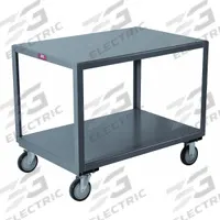 JAMCO Work Table: Fixed Ht, Steel, 36 in x 25 in, 1,400 lb Overall Load Capacity (MPN LB236P501GP). Key specifications — Sub-brand: Jamco; Unit Type: Not Expandable or Modular; For Environment: Work Areas; Assembly: Fully Assembled; Wheel Material: Phenolic; Mobility: Casters; Height Adjustability: Fixed Height; Frame Construction: Welded Only.