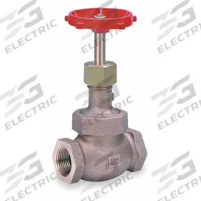 MILWAUKEE VALVE Globe Valve: For Gas/Oil/Steam/Water Media, Bronze, Z-Body, 3/8 in Pipe Size - Bronze Straight-Body General-Service Globe Valves