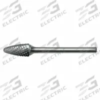 CLE-LINE Carbide Bur: Ball-Nosed Tree, SF-41, Double Cut, 1/8" x 1/4" Head, 1/8" Shank (MPN C10033). Key specifications — Trade Number: SF-41; Brand: CLE-LINE.