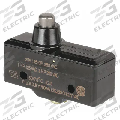 Honeywell Snap Action Switch: Plunger Actuator, 1NO - Plunger Snap-Action Switches