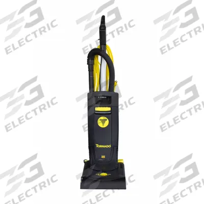 TORNADO Upright Vacuum Cleaner: 12 in Cleaning Path Wd, 102 cfm Air Flow, 17.4 lb Wt - Corded Upright Vacuums