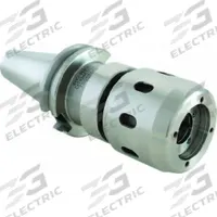 TECHNIKS Milling Chuck: CAT50 Taper, 3/4 in Bore, 4 in Projection (MPN 23214G). Key specifications — attr1033235: TECHNIKS; attr1038944: Coolant Through-Spindle.
