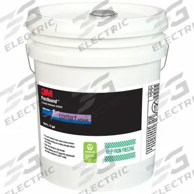 3M Contact Cement: 2000NF, Gen Purpose, 5 gal, Pail, Blue - General Purpose Contact Adhesives