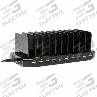 TRIPP LITE Hub: USB 2.0 Connection, 10 Ports, Black - USB Hubs