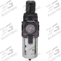 ARO Filter-Regulator: 2000 Series, 1/2 in NPT, 172 cfm, 5 micron, 0 psi to 140 psi, Manual Drain (MPN P39344-600). Key specifications — attr109419: ARO; attr109429: Aluminum; attr109463: Yes; attr109468: 2000.