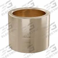 Sleeve Bearing: Bronze, SAE 841, 15 mm Bore, 19 mm OD, 16 mm Lg, 49,938 lb/sq in-fpm Max PV, 10 PK (MPN AAM1519-16B). Key specifications — System of Measurement: Metric; Material Grade: SAE 841; Brand: OILITE.