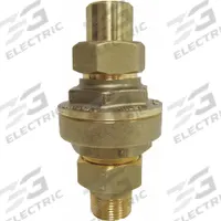 Steam Trap: Brass Body, Straight-Thru Design, 1,270 lb/hr, 1/2 in FNPT Inlet, No Strainer (MPN 1E-VSTG). Key specifications — Brand: MEPCO.