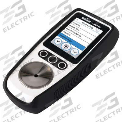 REICHERT Refractometer: +/-0.0001 RI/+/-0.1% Brix Accuracy, Auto - Digital Handheld Refractometers