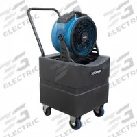 XPOWER Misting Fan: Variable Speeds, Non-Oscillating, 115V AC (MPN FM-65WBK). Key specifications — Voltage: 115V AC; Product Type: Misting Fan; Brand: XPOWER; Number of Speeds: Variable; Oscillation: Non-Oscillating; Phase: Single.