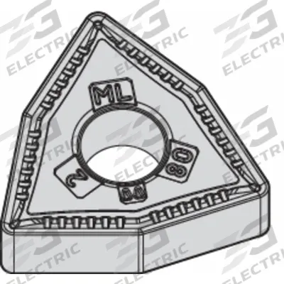 WIDIA Turning Insert: WNMG432ML - Trigon (W) Indexable Turning Inserts