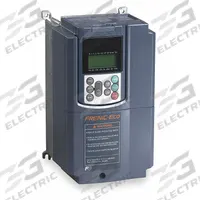 FUJI ELECTRIC Variable Frequency Drive: In Phase Single/Three, Out Phase Three, 1 hp, No Bypass (MPN FRN0003G2S-4GU). Key specifications — Style: Compact/Heat Sink; Color: Black/Blue/Gray; Output Phase: Three.