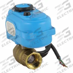 BONOMI Electrically Actuated Two-Way Ball Valve: 1 in, Brass, 110V AC, FNPT x FNPT, Straight (MPN 8E864LF-003-1"). Key specifications — Included Mounting: ISO 5211 Actuator Mounting Pad; Brand: BONOMI; Stem Material: Brass; Actuator Features: Heater.