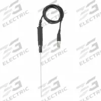 OAKTON Immersion Temperature Probe: -58°F to 302°F /-50°C to 150°C, +/-0.2°C, 4.63 in Probe Lg (MPN WD35626-60). Key specifications — Connector Type: 3-Pin Locking Connector; Brand: OAKTON; Accuracy: +/-0.2°C.