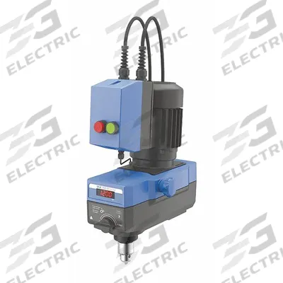 IKA Overhead Mixer: 1,560 RPM Max Speed, 3,000 N-cm, 100,000 cps Max Viscosity - High-Torque Overhead Stirrers