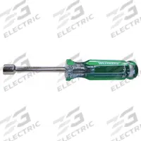 WESTWARD Hollow Round Shank Nut Driver: Straight, Metric, Without Magnetized Tip, Std, 9 mm Tip Size (MPN 10J246). Key specifications — attr1214485: Round; attr1214505: WESTWARD.