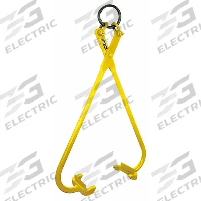 CALDWELL Lifting Tong: Die Lifting Tongs, Dies, 2,500 lb Working Load Limit