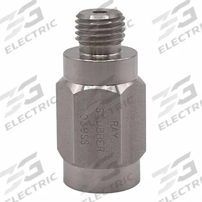 RAY Pressure Gauge Snubber: Stainless Steel, Piston, Stainless Steel - Piston-Type Snubbers for Air, Water & Steam