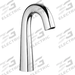CHICAGO FAUCETS Bathroom Sensor Faucet: EQ High Arc, Cast Brass, Polished Chrome Finish, Single-Post (MPN EQ-C11A-13ABCP). Key specifications — Brand: CHICAGO FAUCETS; Includes: Mounting Hardware; Series: EQ High Arc.
