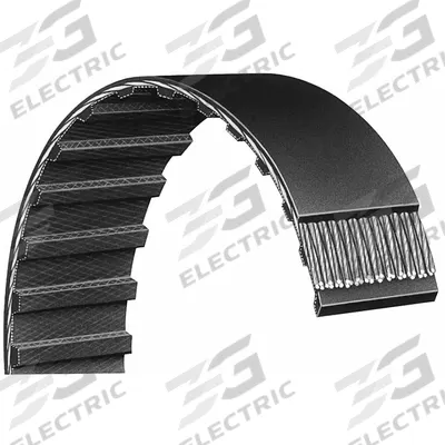 BANDO Timing Belt: One Side, Synchro-Link, 10 mm Pitch, 25 mm Top Wd, T10-1250 - T10 Section Trapezoidal Timing Belts