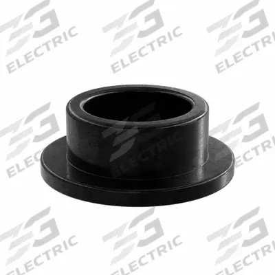OILITE Flanged Sleeve Bearing: PEEK, 3/8 in Bore, 1/2 in OD, 1/4 in Overall Lg - Low-Friction Plastic Flanged Sleeve Bearings