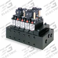 ARO Manifold: 6 Ports, Manifold/Plugs/Seals, 3/8 in Female NPT, 1/4 in Female NPT, 0°F to 180°F (MPN 118605-6). Key specifications — attr1089083: Plugs; attr1086904: Manifold; attr1086871: 118605-6.