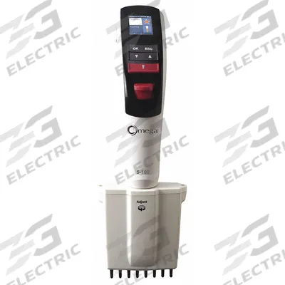 COLE PARMER Multichannel Pipettor: 8 Channels, 100 ul Capacity - Max - Multichannel Pipetters