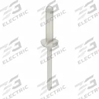 Blind Rivet,13/64 in dia,PK25: Inch, 13/16 in Body Lg, 0.2031 in Shank Dia, Open End, Dome, 25 PK (MPN 9053PK). Key specifications — Brand: APPROVED VENDOR.