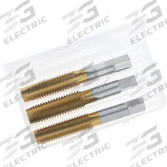 CLEVELAND Tap Kit: 7/8"-9 UNC, H4 / 3B, 4 Flute, TiN Coated High Speed Steel (MPN C84258). Key specifications — attr1300563: Taper.