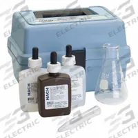 HACH Water Quality Test Kit: Ascorbic Acid, 10 to 200 mg/L, 200 mg/L, 100 Tests (MPN 2308100). Key specifications — Includes: Sample Measuring Tube; Range: 10 to 200 mg/L; Sensitivity: 200 mg/L; Test Parameters: Ascorbic Acid.