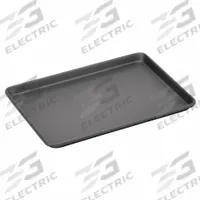 CHICAGO METALLIC Sheet Pan: Sheet Pan Pan, One Half Sheet Pan Size, Aluminum, Anodized, Solid (MPN 40952). Key specifications — Bead Closure: Closed Bead; Coating: Anodized; Pan Style: Sheet Pan; Perforation: Solid; Brand: CHICAGO METALLIC; Color: Silver; Material: Aluminum; NSF Certified: No.