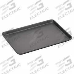 CHICAGO METALLIC Sheet Pan: Sheet Pan Pan, One Half Sheet Pan Size, Aluminum, Anodized, Solid (MPN 40952). Key specifications — Bead Closure: Closed Bead; Coating: Anodized; Pan Style: Sheet Pan; Perforation: Solid; Brand: CHICAGO METALLIC; Color: Silver; Material: Aluminum; NSF Certified: No.