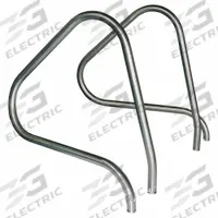 SPECTRUM Grab Rail: 26 in Setback, Dia 1.9 in, 0.109 in Thick, Fixed Legs, 38 in Ht, 26 in Wd, 304L (MPN 35113-26-.109). Key specifications — attr997232: SPECTRUM; attr997219: Silver; attr997224: Stainless Steel; attr997229: Grab Rail; attr1011527: ADA Compliant; attr1011531: Electropolished; attr1011535: Fixed Legs; attr1011536: 304L.