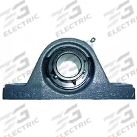 NTN Pillow Block Bearing: 1 7/8 in Bore, Cast Iron, Set Screws, 2 1/4 in Shaft Ht, 4.5 in Overall Ht (MPN UCP-1.7/8M). Key specifications — Brand: NTN; Maximum Speed: 3,100 RPM; Mounting Bolt Size: 5/8 in; System of Measurement: Inch.