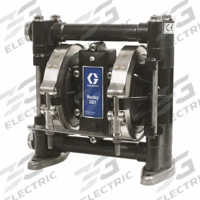 GRACO Diaphragm Pump: Acetal Body, 3/8 in, NPT Connection, 6.5 gpm - Acetal Housing AODD Pumps