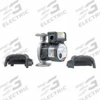 ECM Circulating Pump: 115V AC, Stainless Steel, Variable, 18 gpm, 20 ft Max. Head (MPN 60B0B1001). Key specifications — Nameplate Voltage: 115V AC; Connection Type: Flange; Brand: BELL & GOSSETT; Includes Volute: Volute Included; System Type: Potable Water.