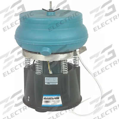 RAYTECH Vibratory Tumbler: 0.35 cu ft Capacity - Adjustable-Amplitude Vibratory Tumbler Finishing Systems