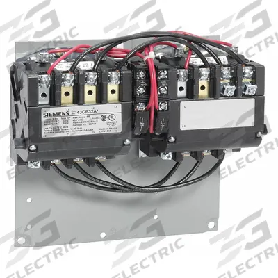 Siemens Magnetic Contactor: Reversing, 3 Poles, NEMA Size 0, 18 A - Reversing NEMA Contactors