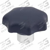 JW WINCO Plastic Hand Knobs with Steel Hub: 7 Point, Plastic w/ Steel Thread, M12 Thread, 63 mm Dia (MPN 12NP95/E). Key specifications — Brand: JW WINCO.
