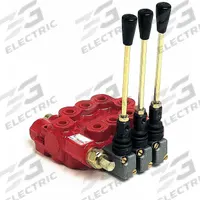 BUCHER HYDRAULICS Lever Operated Sectional Valve: Four-Way / Three Positions, Tandem Center (MPN HDM11P/3). Key specifications — attr1017968: BUCHER HYDRAULICS; attr1017969: Tandem Center; attr1018005: Spring Center to Neutral.