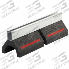 DURA-BLOK Pipe Support Block: Rubber Base, Electroplated Cast Iron, 6 in Overall Lg (MPN DB620). Key specifications — Support Material: Cast Iron; Base Material: Rubber; Base Size: 6 in L x 20.2 in W; Brand: DURA-BLOK.