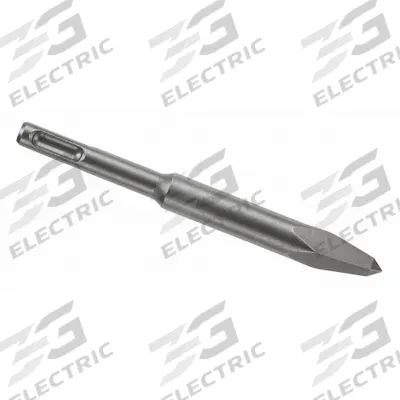 BOSCH Chisel Bit: 1/4 in Head Wd, 5 3/4 in Overall Lg - Chisel Bits for SDS-Plus Hammer Drills