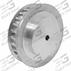 DAYTON Timing Pulley: Trapezoidal, Plain, For T10 Timing Belt Section, For 16 mm Belt Wd, 30 Teeth (MPN 31T10/30-2). Key specifications — Brand: DAYTON; Tooth Profile: Trapezoidal; Finish: Plain.